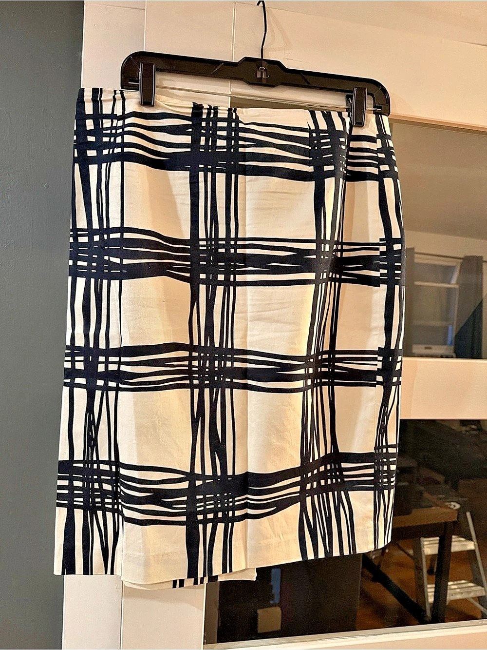 Express Abstract Midi Skirt